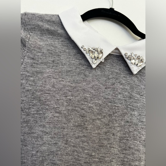 Forever 21 sweater with embellished collar - Picture 2 of 4